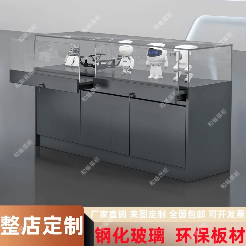 定制展台珠宝商场展览柜古董陈列柜模型柜台玻璃展示柜纪念馆首饰