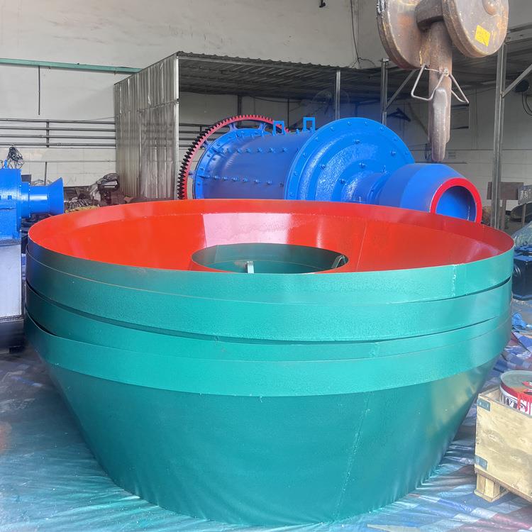 出口1100型选矿用三轮湿碾机选金磨矿碾矿机稀贵金属选金电碾机