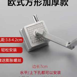 单杆通用手摇器阳台升降晾衣架配件百叶窗帘升降器手摇柄摇把维修