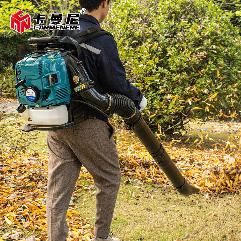 卡曼尼EB851大棚吹雪机树叶吹风机四冲程 园林绿化多功能吹树叶机怎么样,好用不?