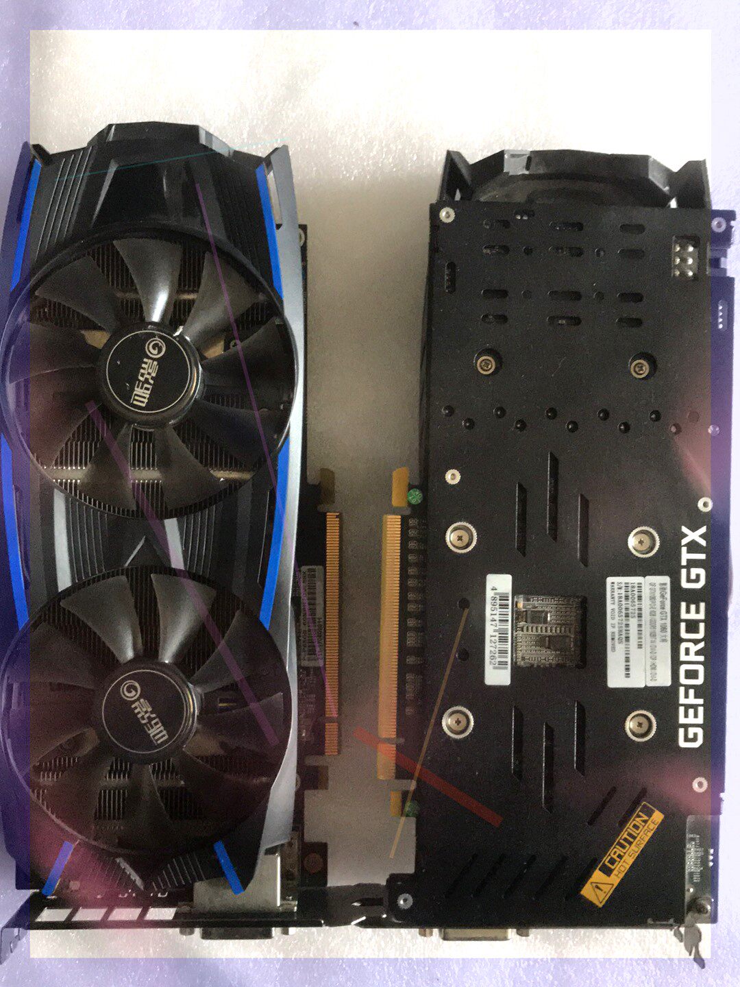 影驰gtx1060 6g 大将显卡 成色不错,无拆无修,没有