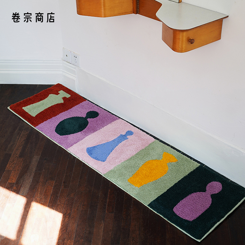 卷宗商店 | RADICAL EYE 落地可爱 瓶瓶安安地毯客厅卧室簇绒毯子