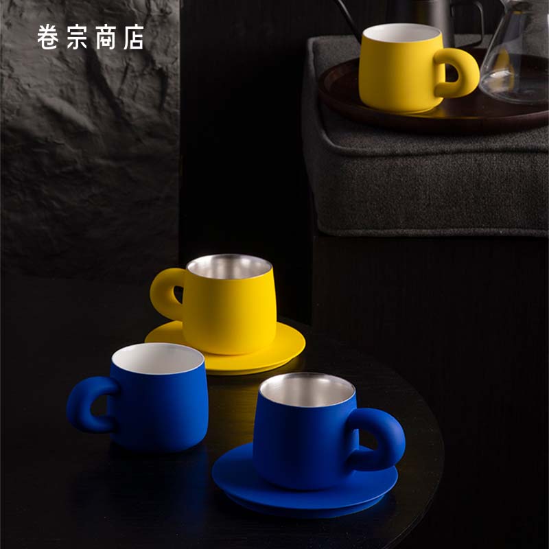 荷叶马克杯16开咖啡杯