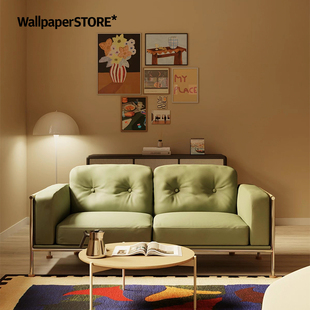 PAPA家具 wallpaperstore Duck Sofa 北欧简约休闲实木双人沙发