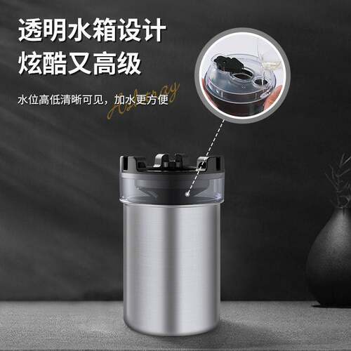 家居款不锈钢烟灰缸带水箱烟缸防飞灰创意家用客厅个性办公室