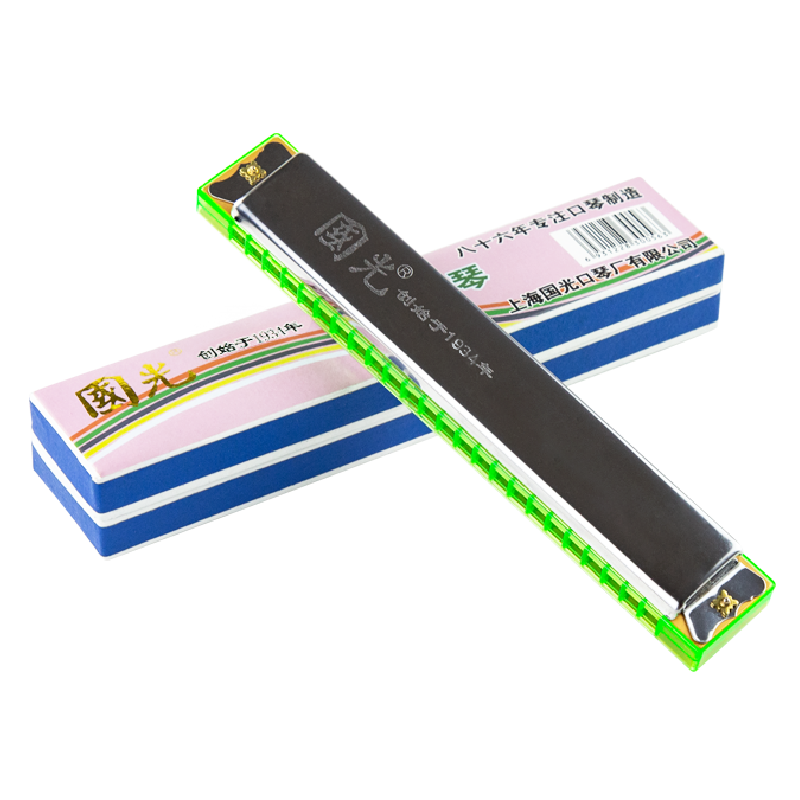 口琴24孔c调口琴初学者入门吹奏乐器24孔复音口琴