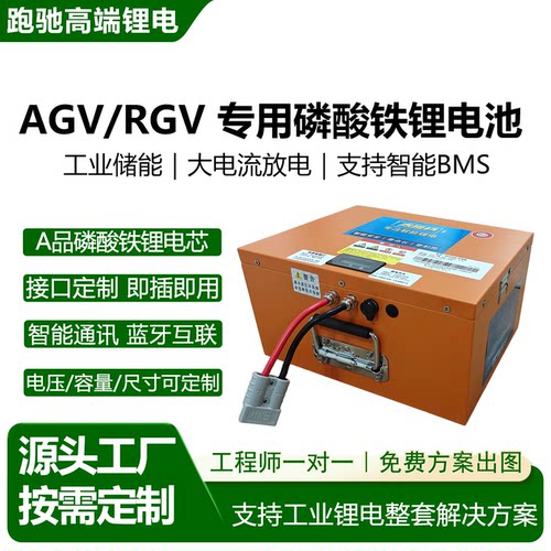 24V48V磷酸铁锂定制巡逻机器人