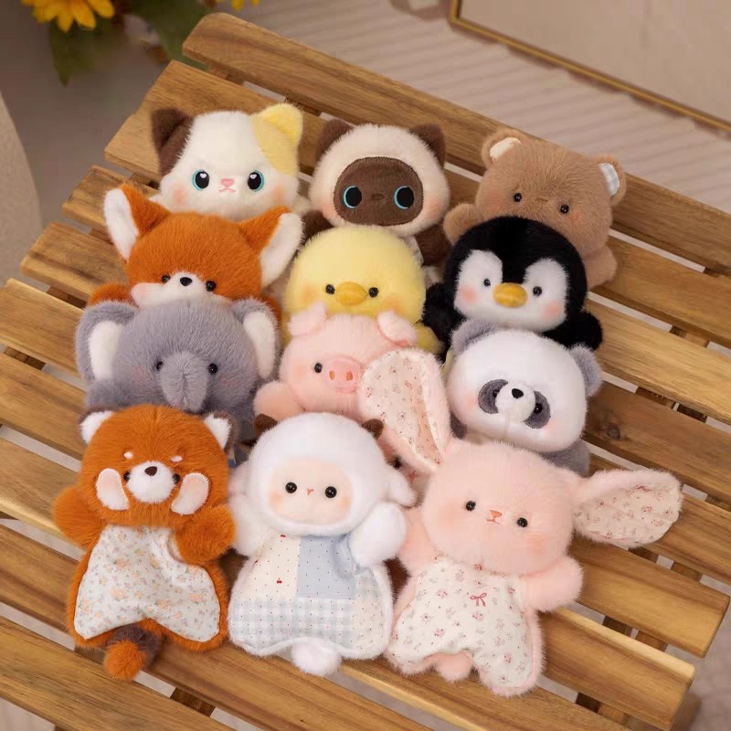 豆袋安抚玩偶小羊公仔捏捏陪伴手偶毛绒玩具娃娃儿童生日礼物女生