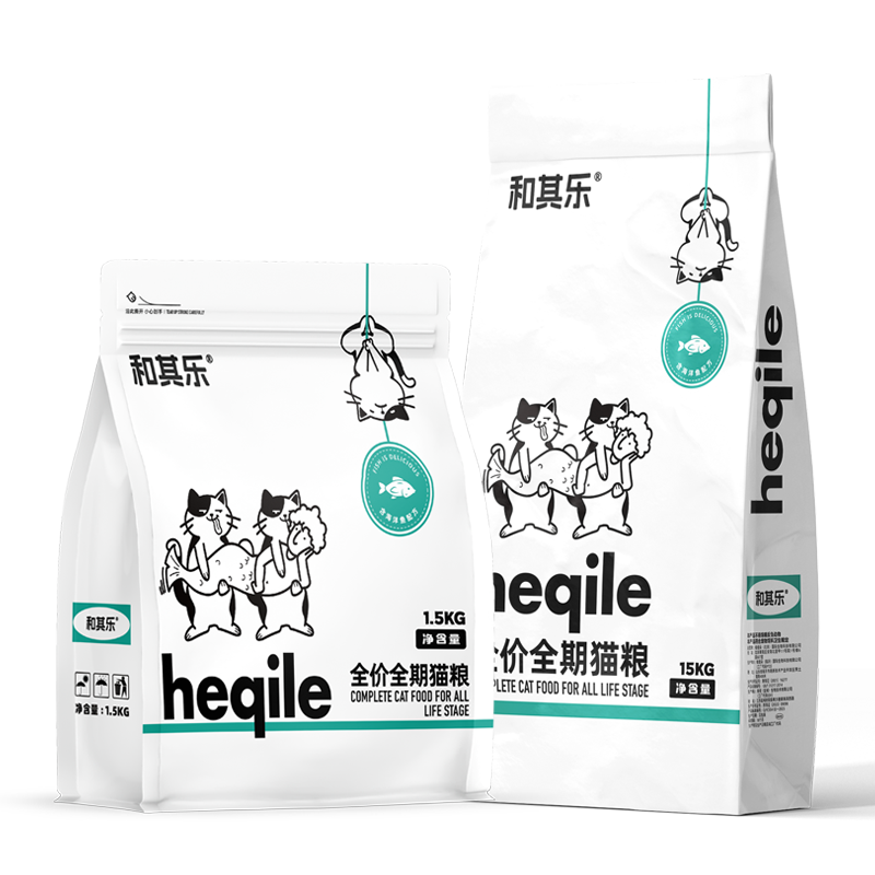 和其乐全价猫粮无谷通用高蛋白