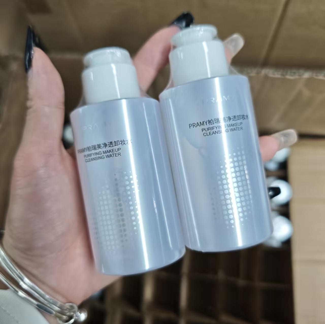 PRAMY柏瑞美净透卸妆水脸部深层清洁毛孔温和不刺激速卸清爽舒缓