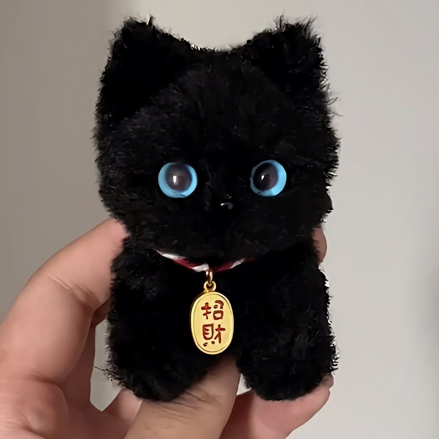 招财纳福小猫扭扭棒手工DIY材料包创意超可爱摆件送女友闺蜜礼物