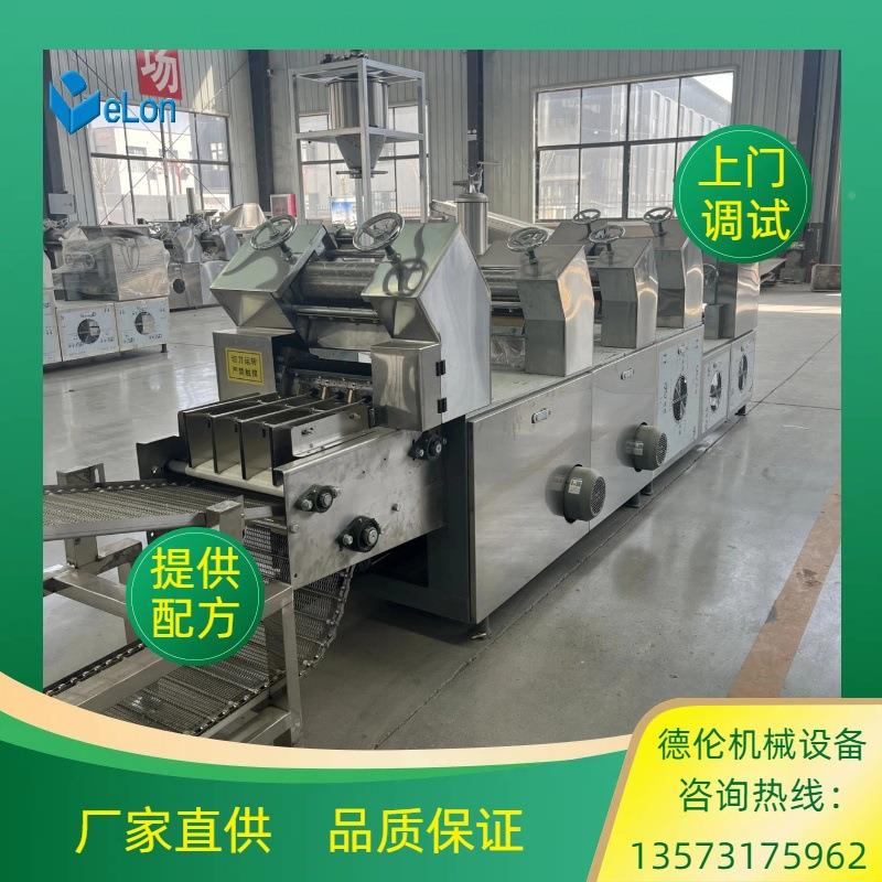 中产小麦型出口型波IAX纹方便面生产机器设青备稞荞面生加工流水