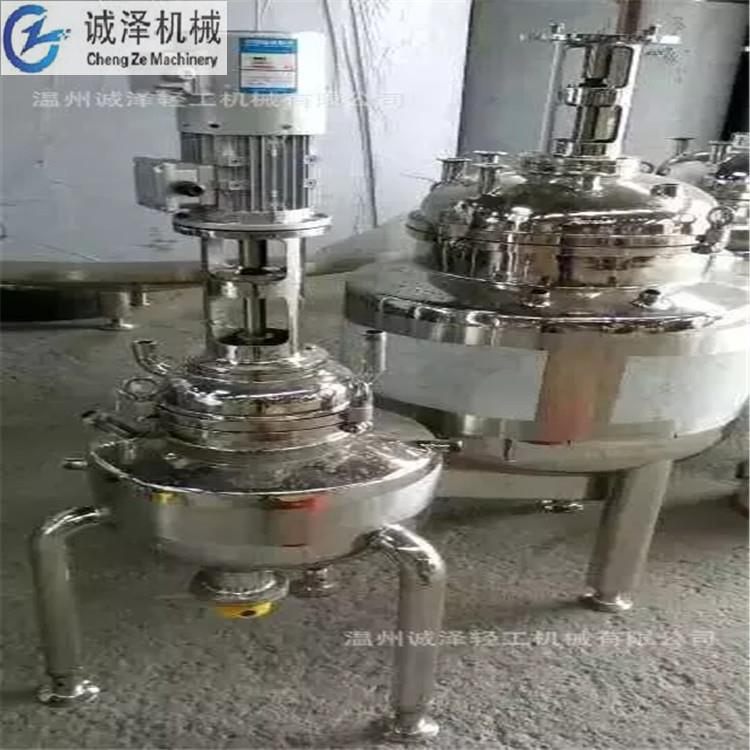 诚也泽厂家可定制不锈钢解罐,配料罐,结晶罐晶釜溶一台结是