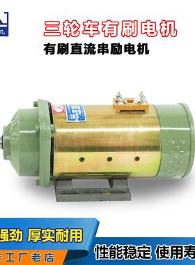 电动三轮车电机有刷直流串励机大功率全铜载重王60v72v2000w电机