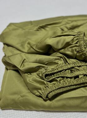 秋香绿色好看！又凉又滑竹纤维牀笠 双人牀垫包套 夏天裸睡太舒服