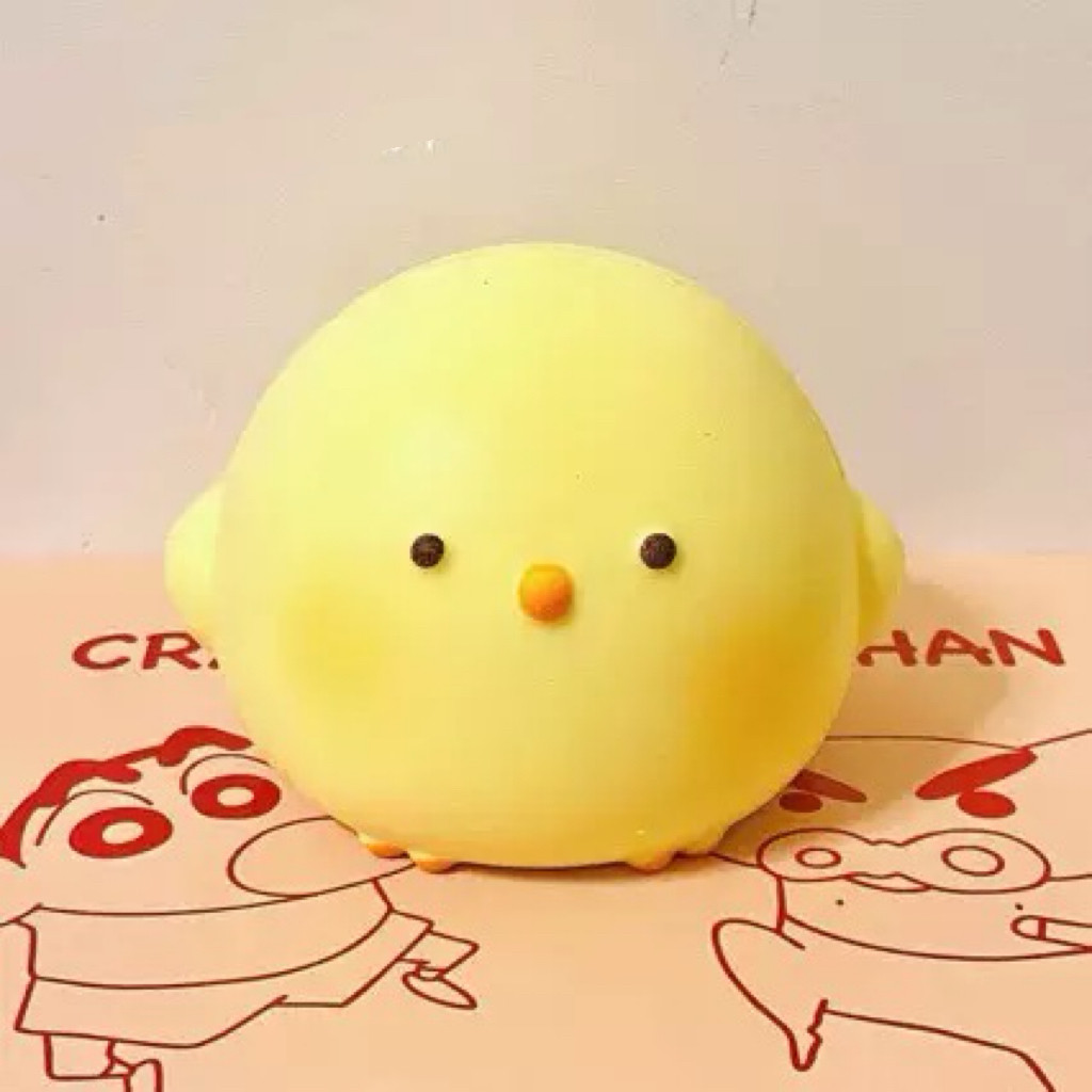小鸡湿软慢回弹捏捏乐卡通小熊压力手感面包解压玩具拍照道具蓬松