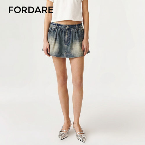 FORDARE/福蝶26春夏牛仔裙裤