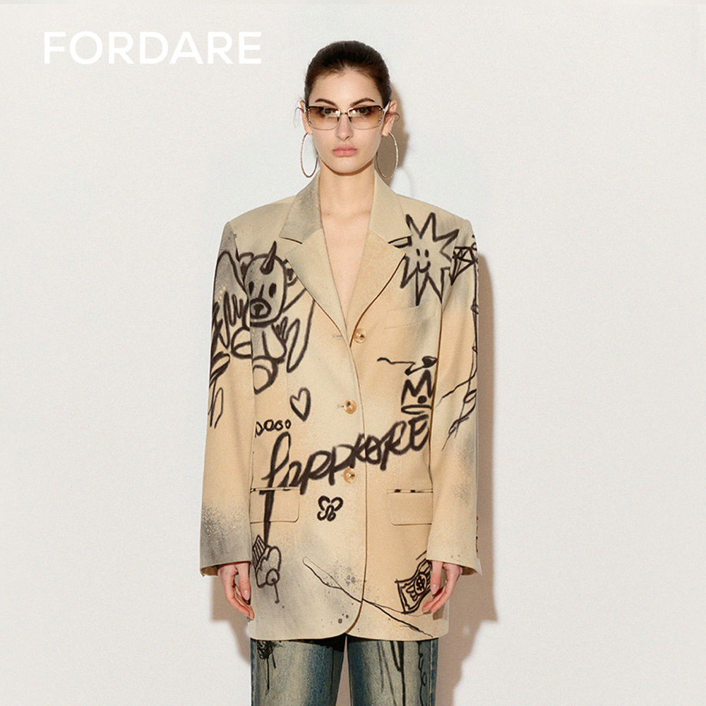 曾轶可同款FORDARESS24短外套