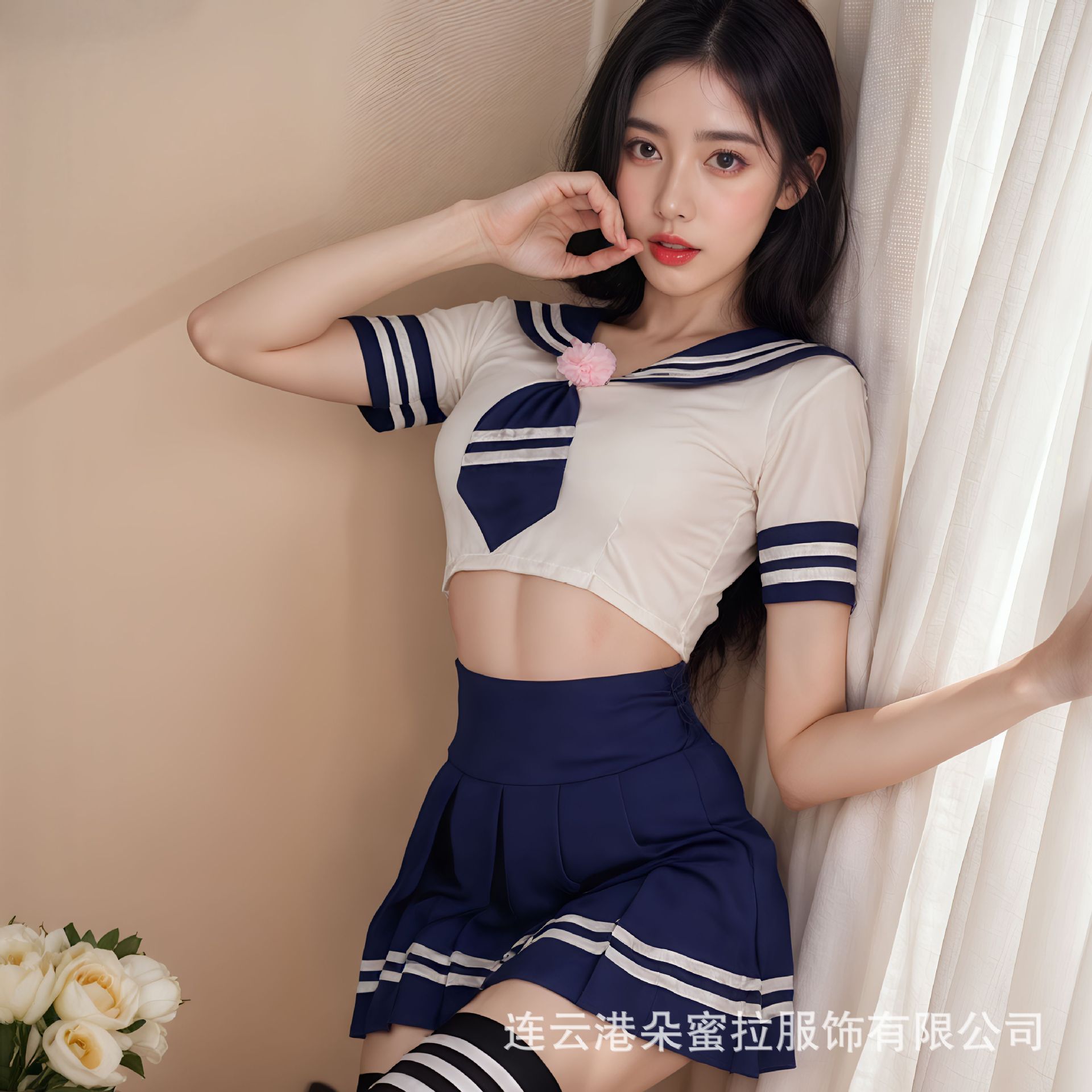 性感日系学院风纯欲制服qqny角色扮演JK水手服女cosplay约会战袍