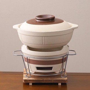 老式炭炉商用土砂锅泥炉碳火锅煲炉子港式打边炉锅一体围炉炭火炉