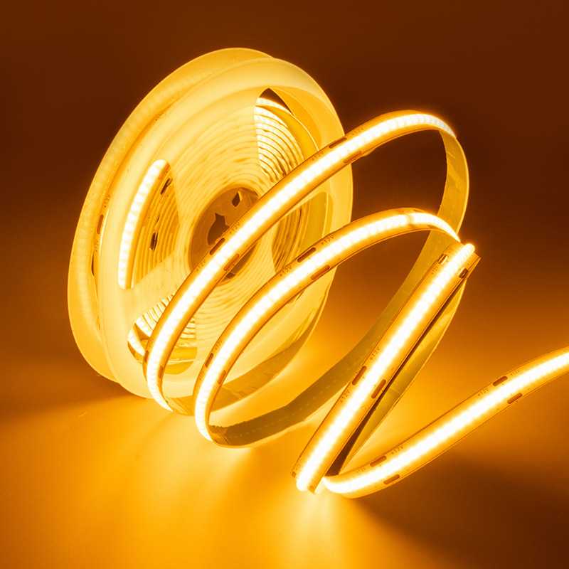 COB灯带自粘12V低压LED柔性软灯条家装吊顶橱柜商场超亮氛围线灯