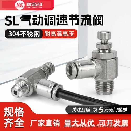 不锈钢快插气管快速接头PE4/PV10/PU8气动接头PG/PZA/PY6非标定制