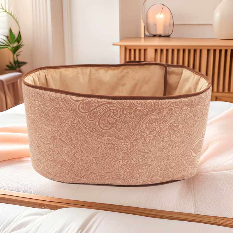 电加热艾绒护腰宝热敷腰带艾草包艾灸宝家用海盐护腰带热敷包温灸