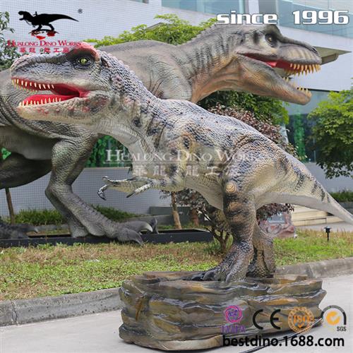 仿真恐龙霸王龙模型制作工厂恐龙园游乐展览机械仿真恐龙生产.