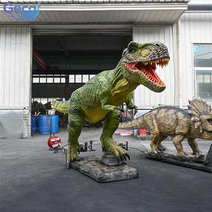 自贡大型仿真恐龙景区主题公园游乐场博物馆展览霸王龙制作厂家