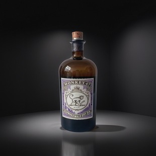 猴王47黑森林MonkeyGin德国原瓶进口干金酒500ml