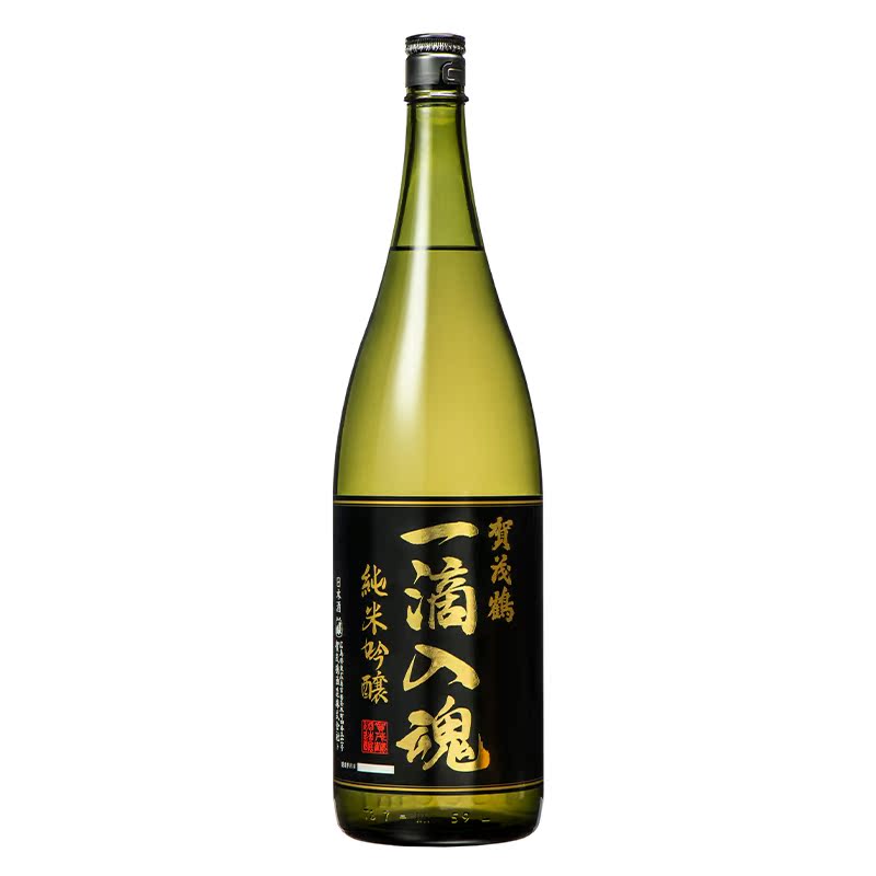 【正品】贺茂鹤一滴入魂纯米吟酿清酒1.8L日本进口日式发酵酒米酒
