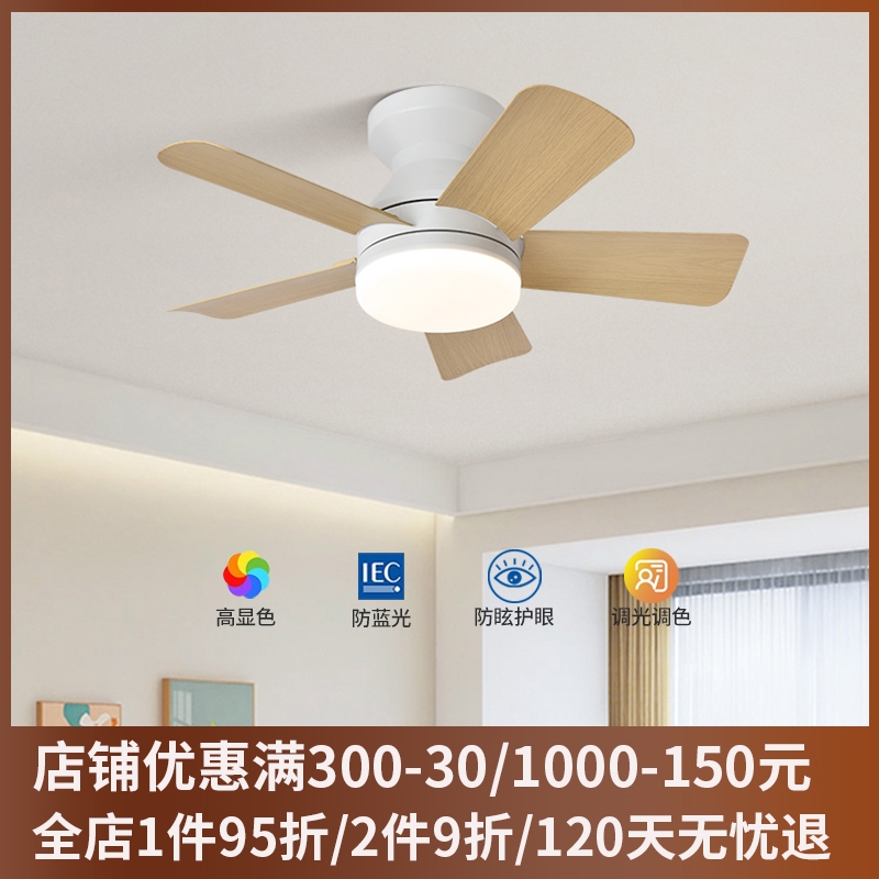 2025年新款风扇灯卧室小尺寸餐厅