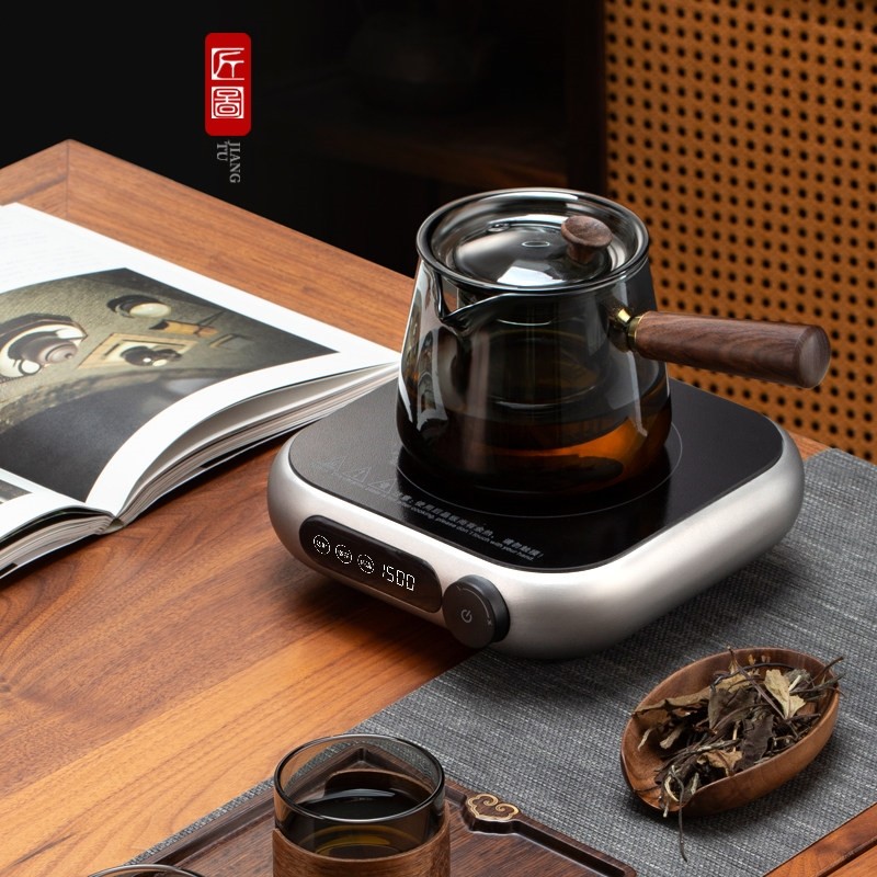 2025新款电陶炉煮茶专用煮茶养生围炉家用小型高端煮茶器烧水泡茶