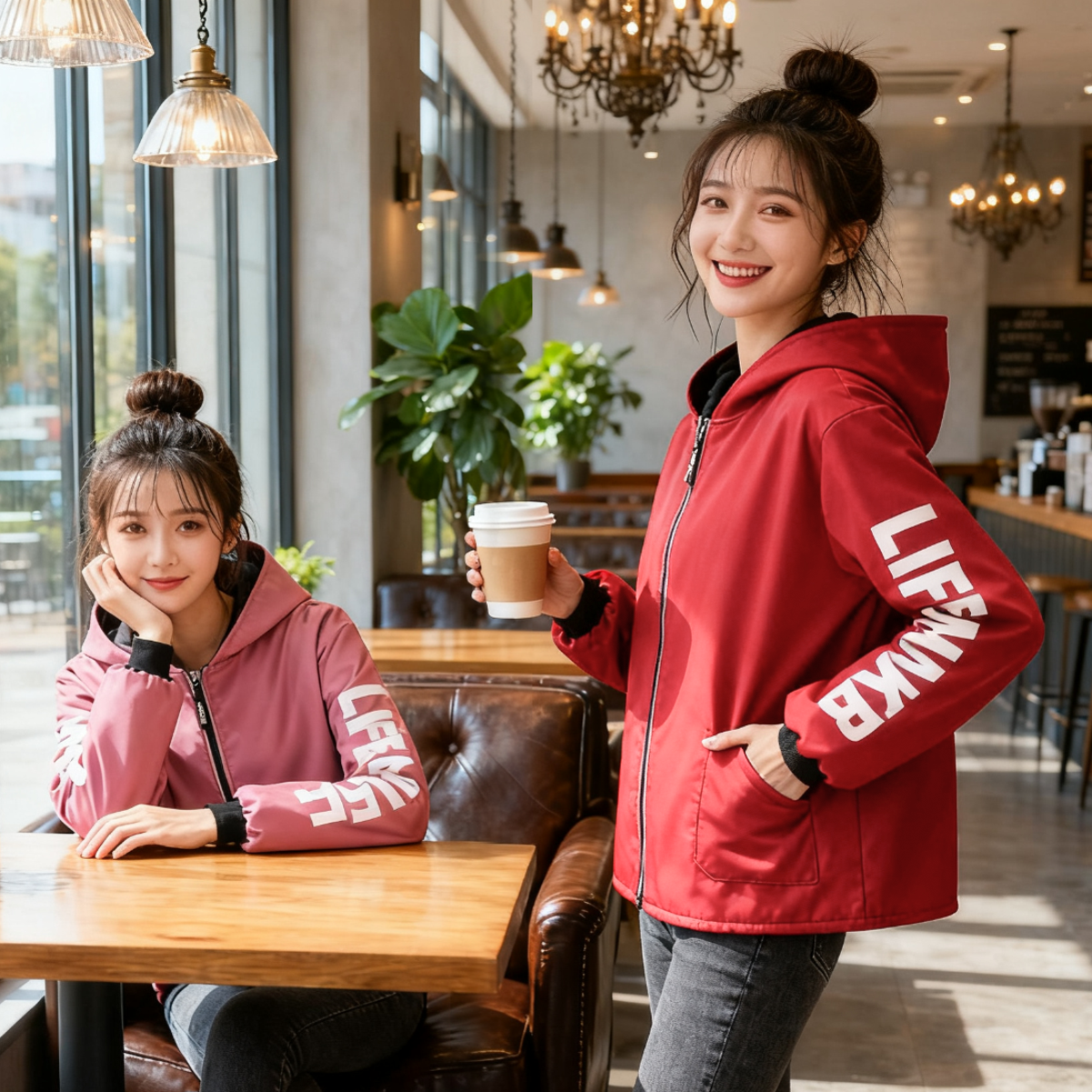 短款加厚御寒锁温小个子干活罩衣