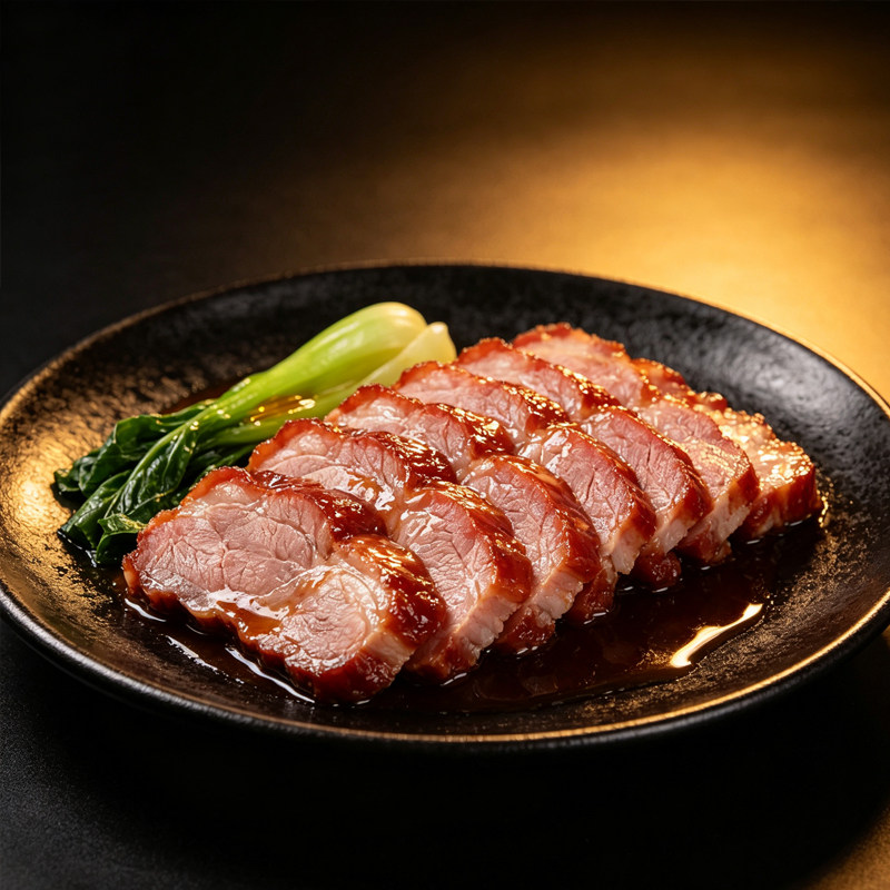 惠隆溪广式梅头肉叉烧广府瘦叉生胚烤制烤箱食用适用酒楼餐饮店