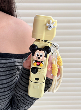 可爱米奇适用大疆OsmoPocket 3保护套云台相机壳硅胶套保护壳挂绳