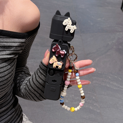 适用大疆OsmoPocket 3云台三代全包运动相机保护壳防摔套个性