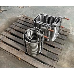 304不锈钢3P5P10P15马式 冷水机制冷盘管蒸发器热交换器冷却扩散器