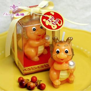 生日蜡烛 蛋糕装 儿童派对用品 创意蜡烛 生肖 饰 龙小蜡烛