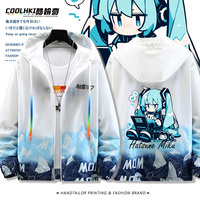 初音周边未来MIKU元气少女机能防晒衣男女夏季二次元超薄外套夹克