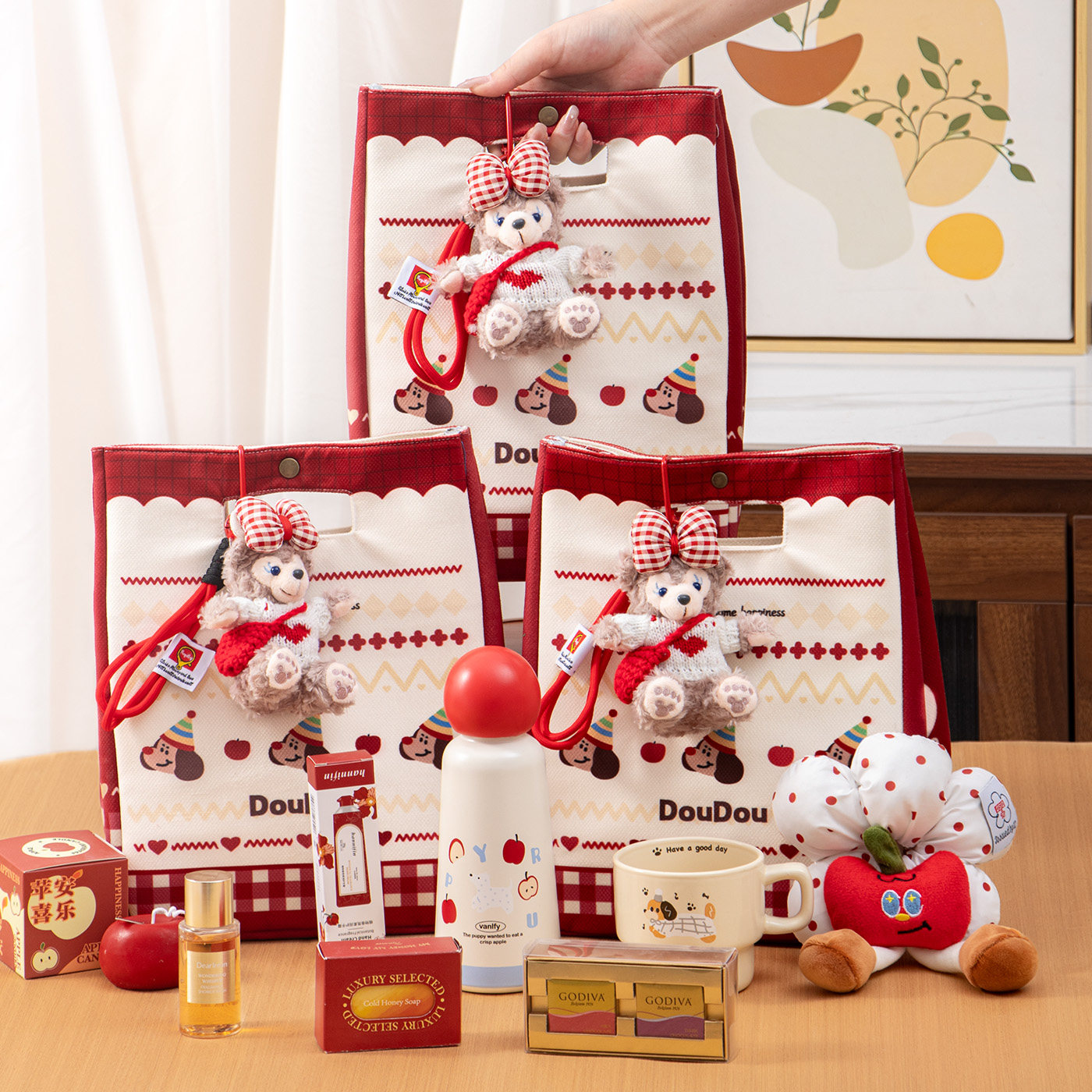 伴娘伴手礼女结婚送姐妹团宾客高档实用礼袋高级包包手提袋子礼盒