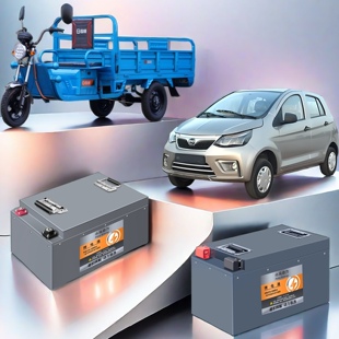 電瓶磷酸鐵鋰 小馬動力電動車鋰電池48v60v72v伏外賣原裝