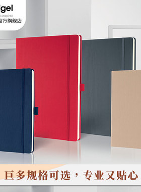德国进口西格尔Sigel硬面笔记本本子2025年新款高级感高端办公记事本工作商务CONCEPTUM系列横线方格本子A4