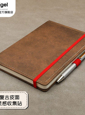 德国进口西格尔Sigel硬面笔记本本子2025年新款商务办公记事本CONCEPTUM系列高档高级感复古皮面绑带本子