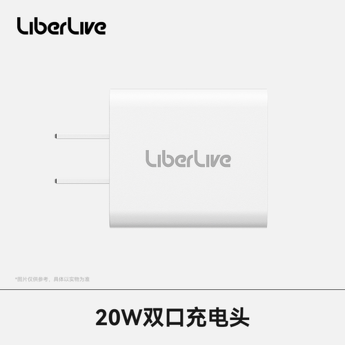 LiberDock20W双口充电头