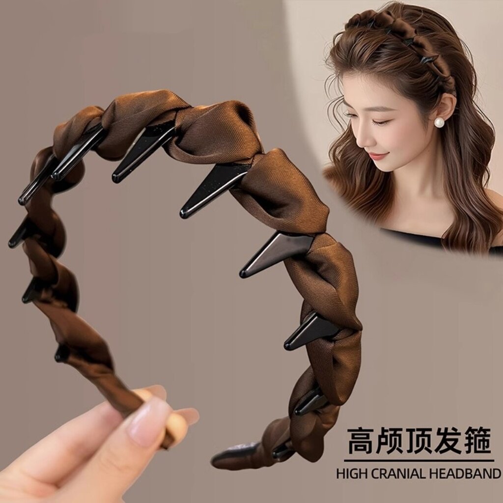 高颅顶洗脸发箍女士夏天