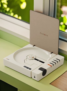 Syitren/赛塔林CD播放机 R300复古高音质蓝牙听专辑纯CD机便携式