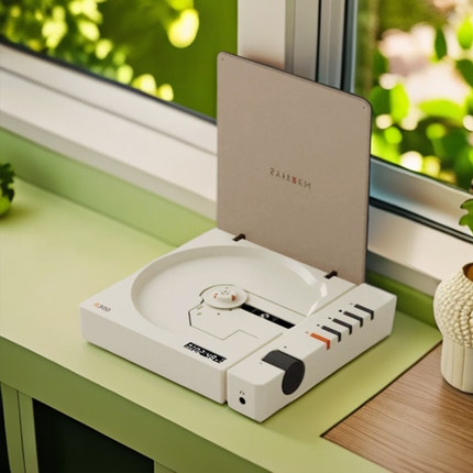 Syitren/赛塔林CD播放机 R300复古高音质蓝牙听专辑纯CD机便携式