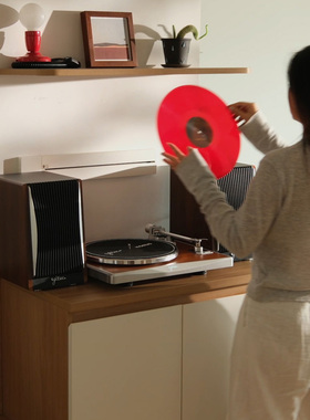 SYITREN赛塔林KORUS黑胶唱片机专业复古蓝牙唱片机音箱新款留声机