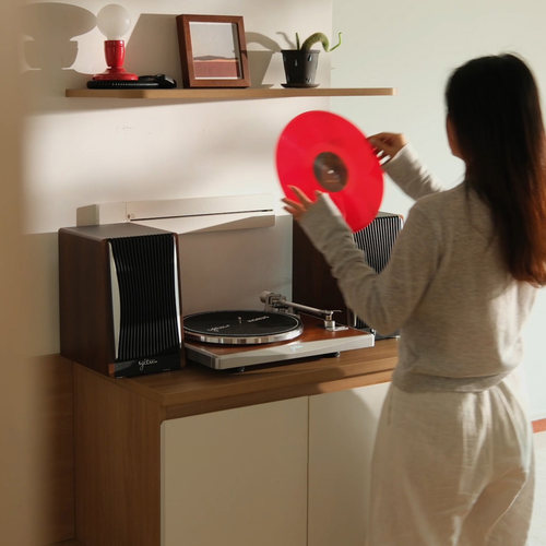 赛塔林KORUS黑胶唱片机音响组合